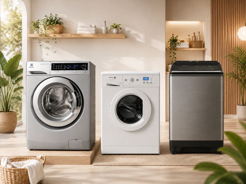 Nên Mua Máy Giặt Cửa Trên Hay Trước​ - Phân Khúc Trên 15 Triệu
